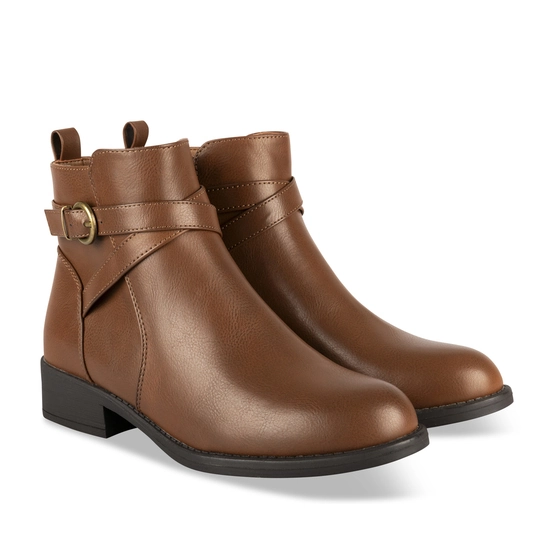 Ankle boots COGNAC PHILOV