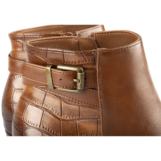 Ankle boots COGNAC SINEQUANONE