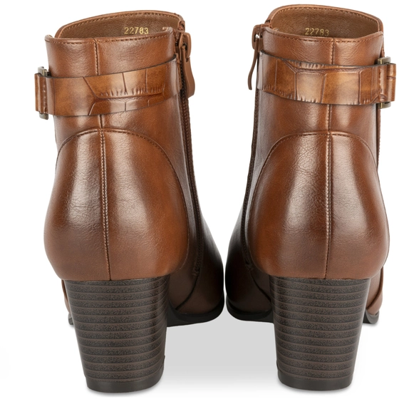 Ankle boots COGNAC SINEQUANONE