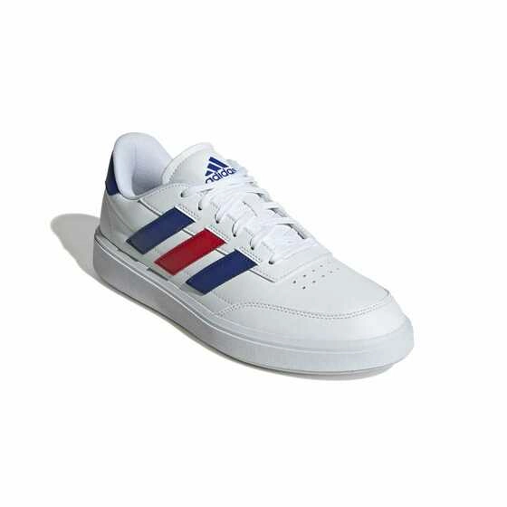 Baskets BLANC ADIDAS Courtblock