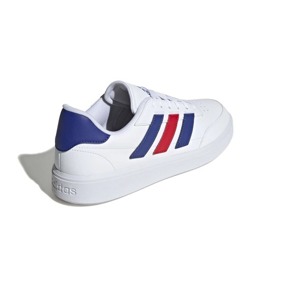 Baskets BLANC ADIDAS Courtblock