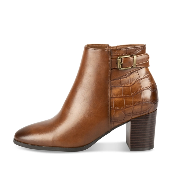 Ankle boots COGNAC SINEQUANONE