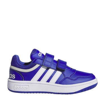 Baskets BLEU ADIDAS HOOPS