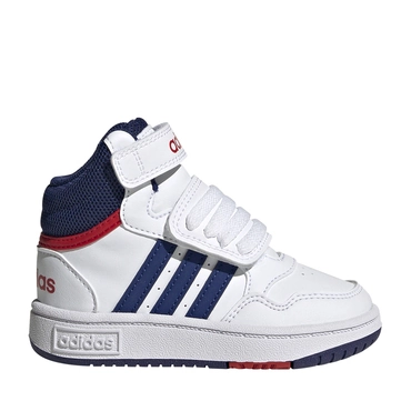 Baskets BLANC ADIDAS HOOPS