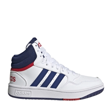 Baskets BLANC ADIDAS HOOPS