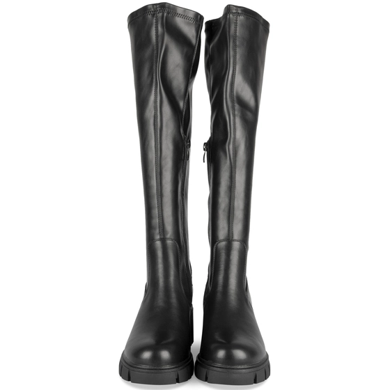 Thigh High Boots BLACK MERRY SCOTT