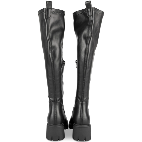 Thigh High Boots BLACK MERRY SCOTT