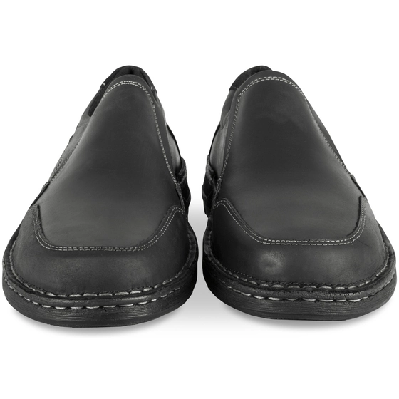 Moccasins BLACK MEGIS CASUAL