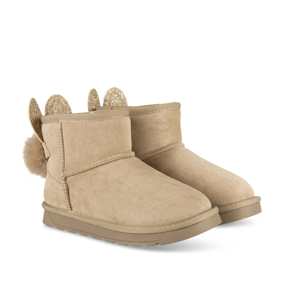 Ankle boots BEIGE LOVELY SKULL