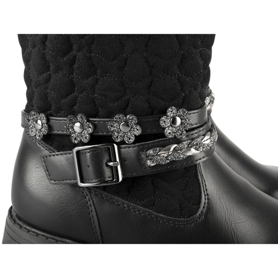 Bottines NOIR LOVELY SKULL