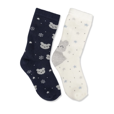 Socks WHITE LOVELY SKULL