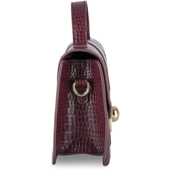 Handbag BURGUNDY PHILOV