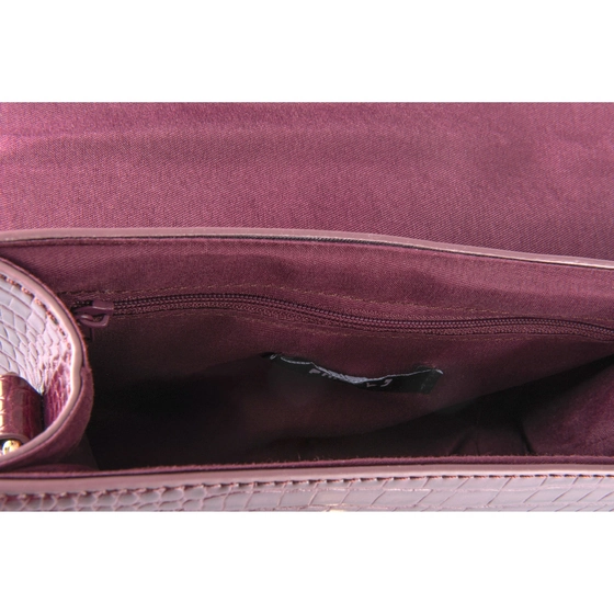 Handbag BURGUNDY PHILOV