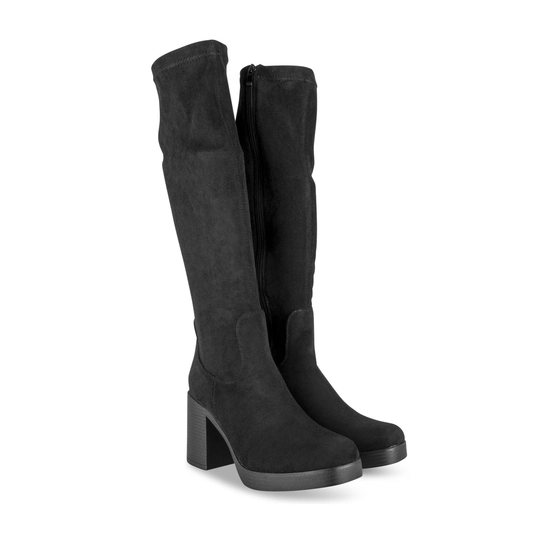 Thigh High Boots BLACK MERRY SCOTT