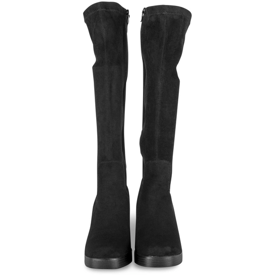 Thigh High Boots BLACK MERRY SCOTT