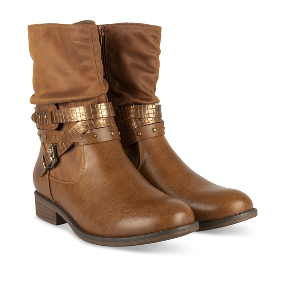 Ankle boots COGNAC PHILOV