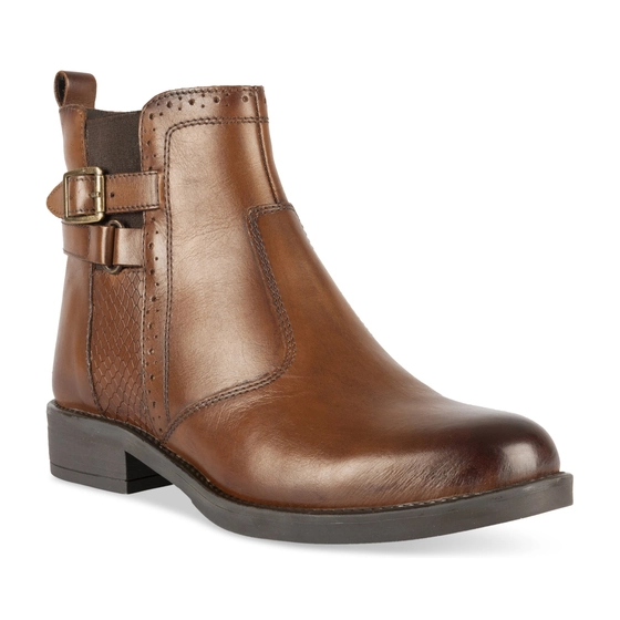 Bottines MARRON MEGIS ELEGANT