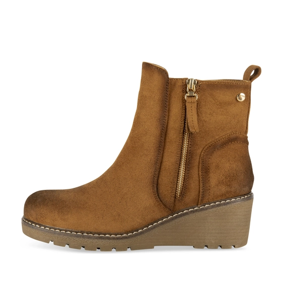 Bottines COGNAC SINEQUANONE