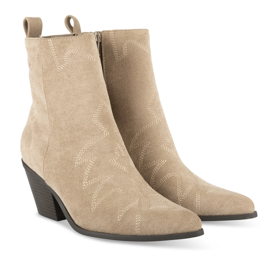 Ankle boots TAUPE LEE