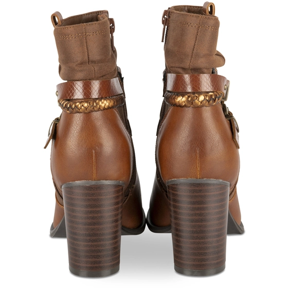 Ankle boots COGNAC SINEQUANONE