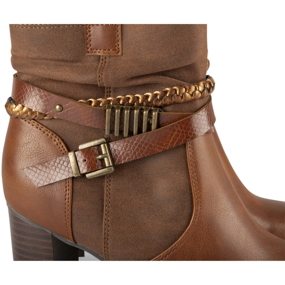 Ankle boots COGNAC SINEQUANONE