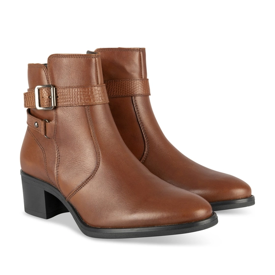 Ankle boots BROWN MEGIS ELEGANT