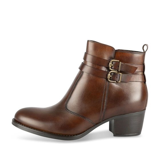 Ankle boots BROWN MEGIS ELEGANT