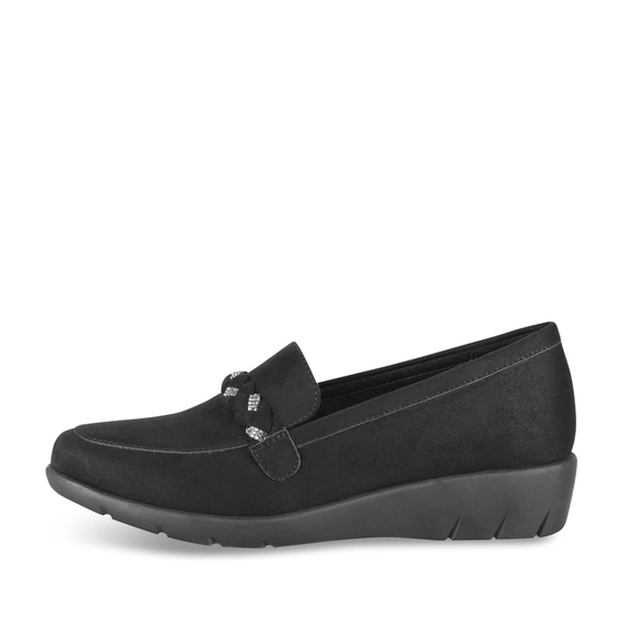 Moccasins BLACK EVITA