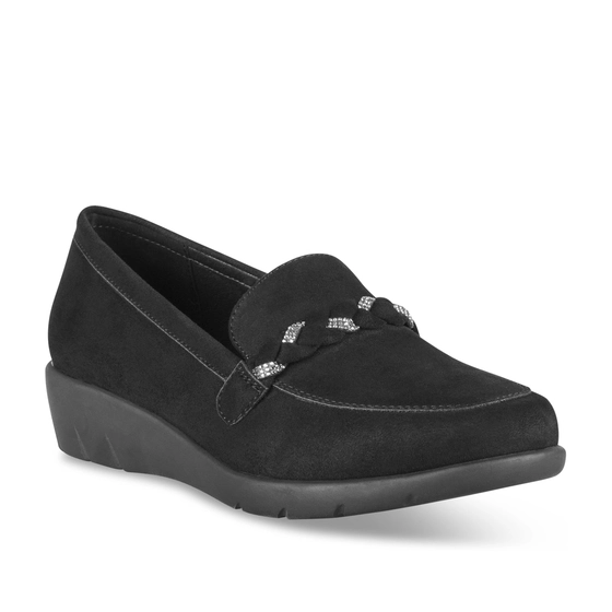 Moccasins BLACK EVITA