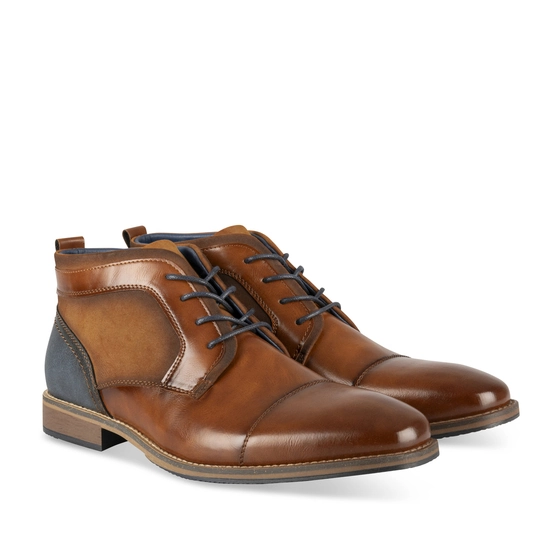 Bottines COGNAC B-BLAKE