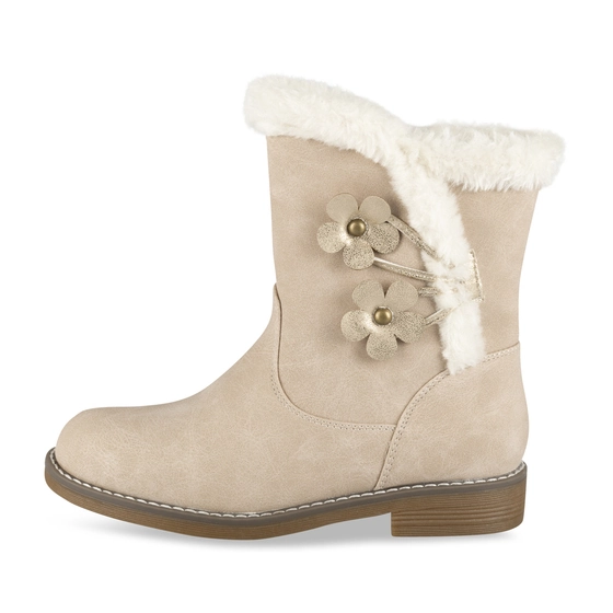 Ankle boots BEIGE LOVELY SKULL