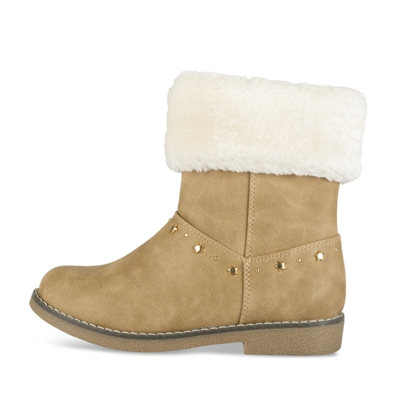 Ankle boots BEIGE LOVELY SKULL