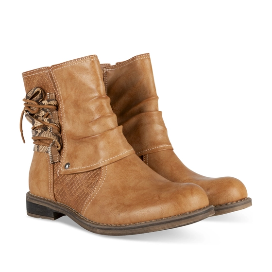 Ankle boots COGNAC PHILOV