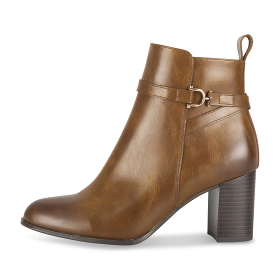 Ankle boots COGNAC SINEQUANONE