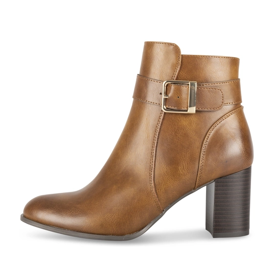 Ankle boots COGNAC SINEQUANONE