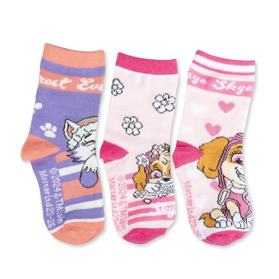 Chaussettes ROSE paw patrol