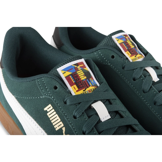 Sneakers GREEN PUMA SMASH 