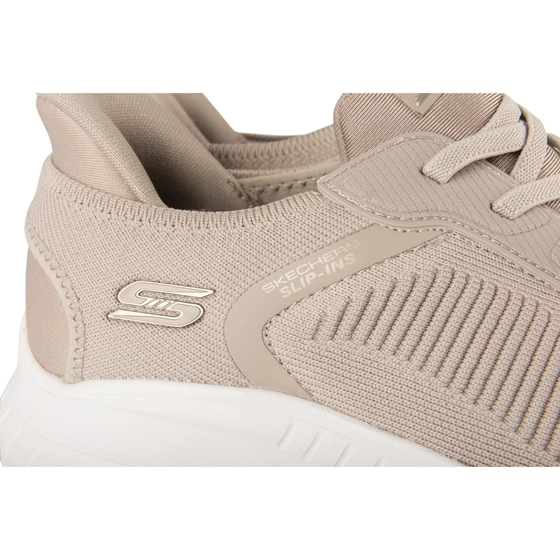 Baskets BEIGE SKECHERS BOBS SQUAD CHAOS