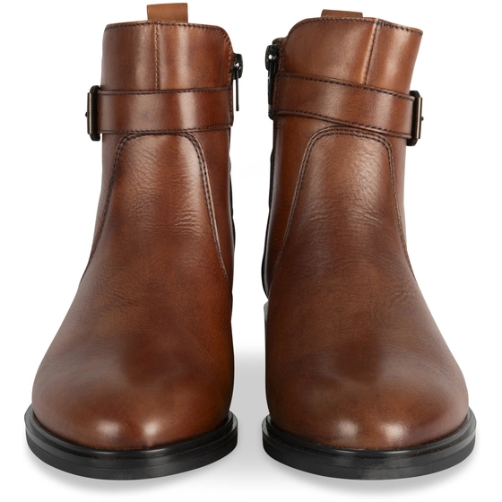 Bottines COGNAC MEGIS ELEGANT