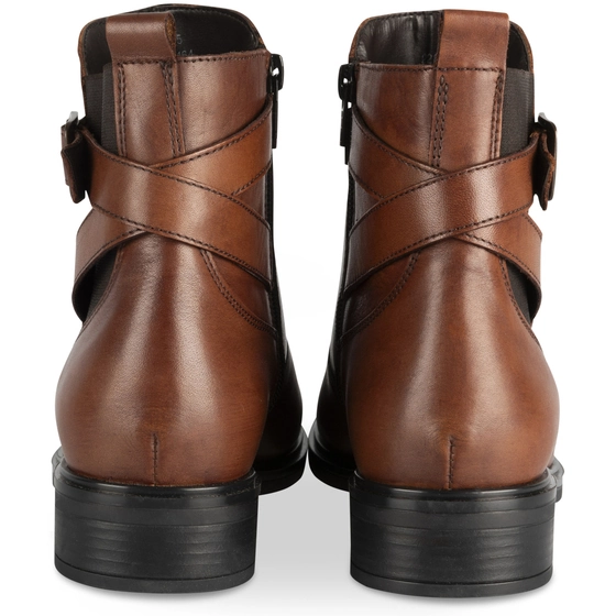 Bottines COGNAC MEGIS ELEGANT