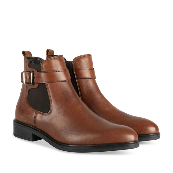 Bottines MARRON MEGIS ELEGANT