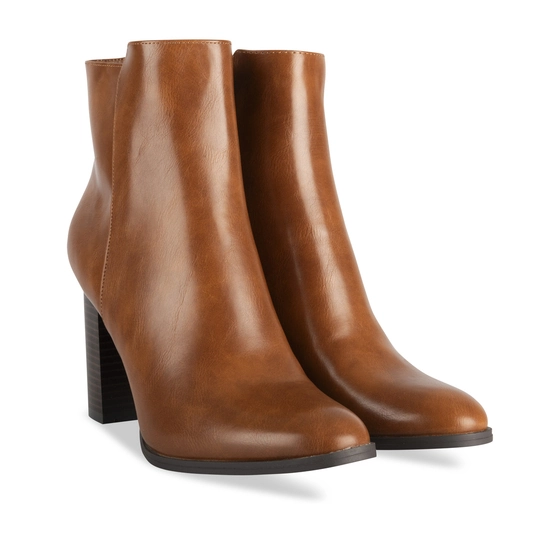 Ankle boots COGNAC SINEQUANONE