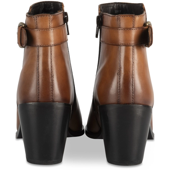 Bottines COGNAC SAN MARINA