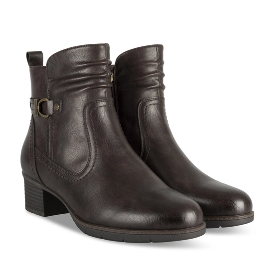 Bottines MARRON RELIFE