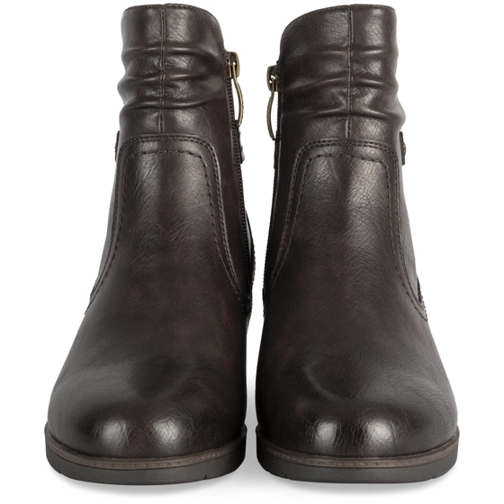 Bottines MARRON RELIFE