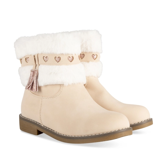 Bottines BEIGE LOVELY SKULL