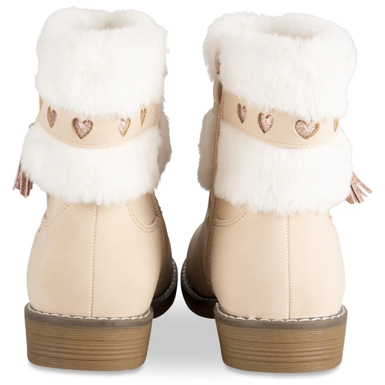 Bottines BEIGE LOVELY SKULL