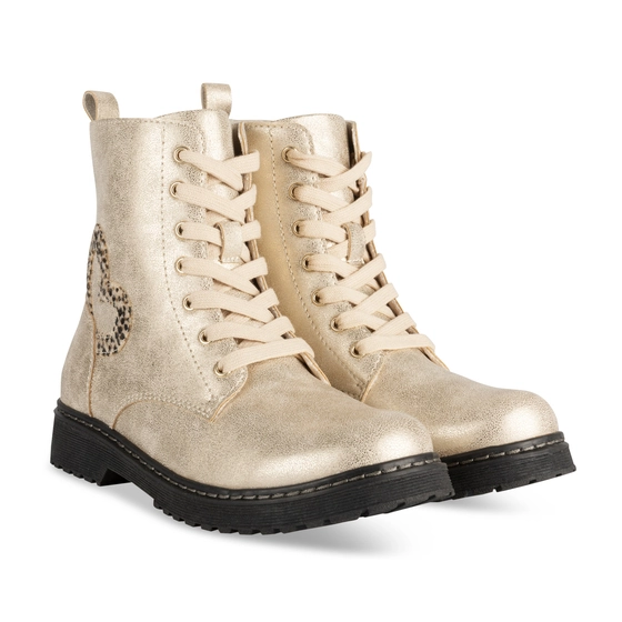 Ankle boots BEIGE LOVELY SKULL