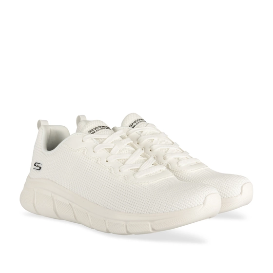 Baskets BLANC SKECHERS BOBS B FLEX