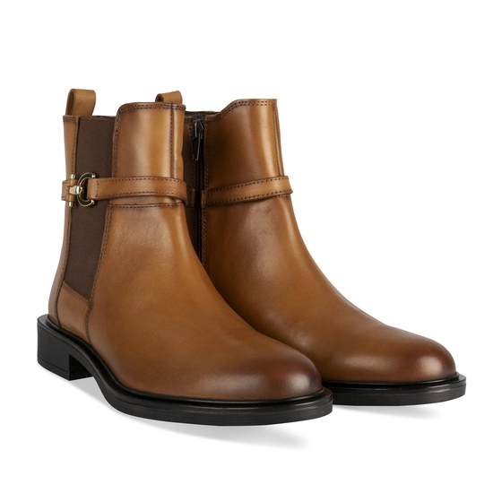 Ankle boots COGNAC SAN MARINA